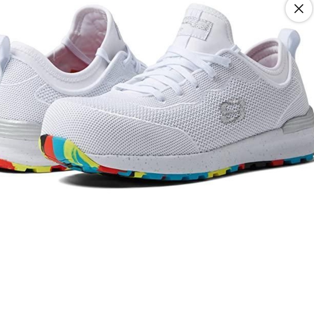 Size 6 Women's - SKECHERS Work
Bulkin - Balran Comp Toe (White) Shoes